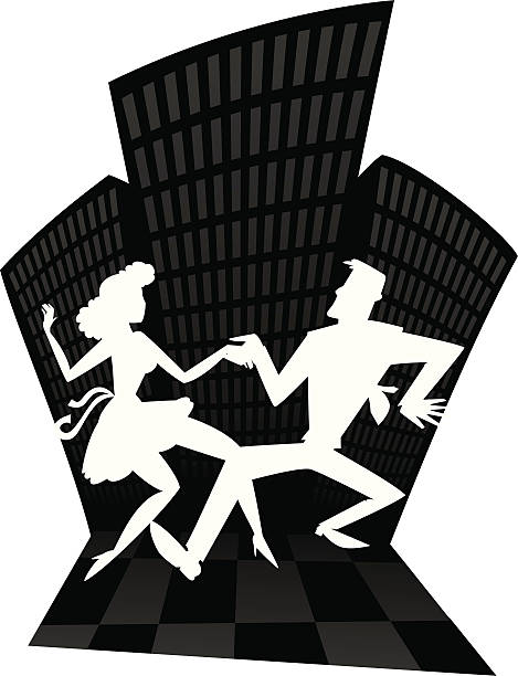 swing dance clip art vector - photo #4