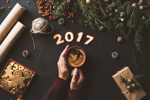 Image result for coffee and New Years 2017