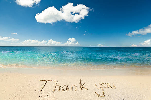 Image result for pictures of thank you on the beach
