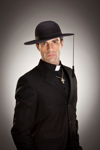young-cristian-catholic-priest-with-hat-