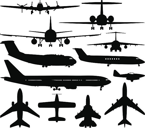 airplane clipart vector - photo #35
