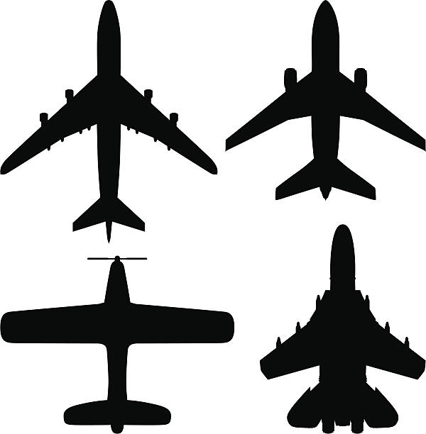 airplane clipart vector - photo #12