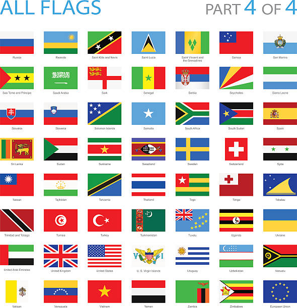 clipart of flags around the world - photo #18