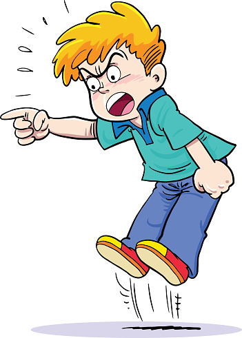 Image result for angry child clipart gif