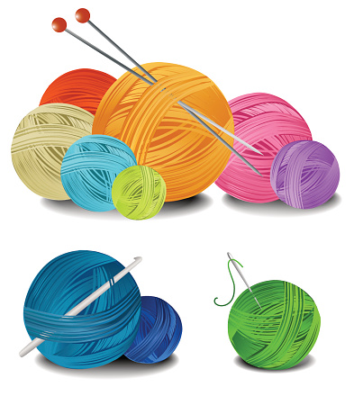 Crochet Hook Clip Art, Vector Images & Illustrations - iStock