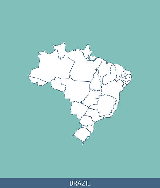 clipart map of brazil - photo #43