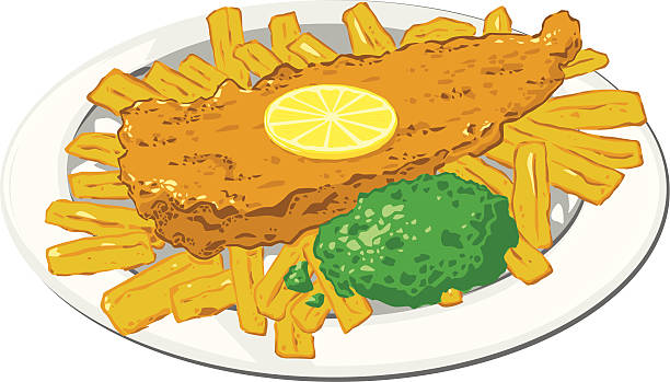 clipart of fish and chips - photo #19