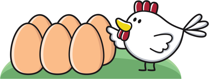clip art chicken and egg - photo #17