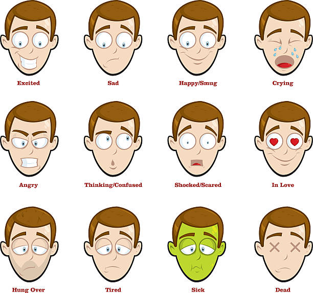 Facial Expressions Clip Art 66
