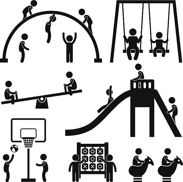 Childrens Play Area Clip Art Vector Images Illustrations Istock