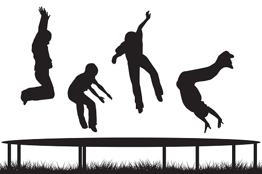 clipart trampoline jumping - photo #43