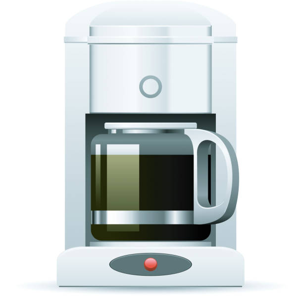 Coffee Maker Clip Art, Vector Images & Illustrations - iStock