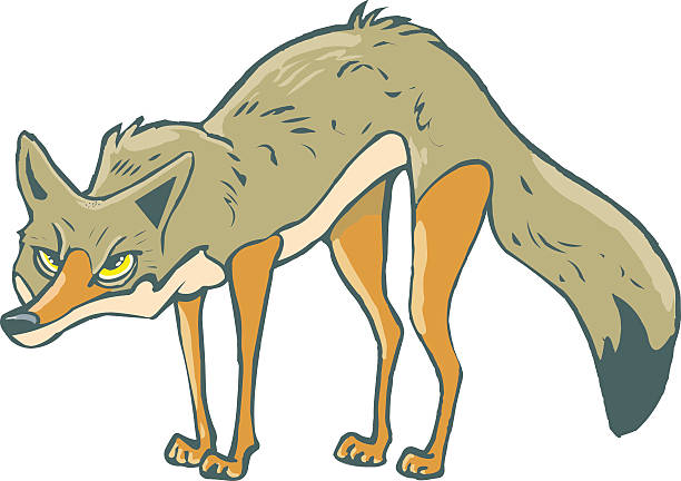 coyote clip art illustrations - photo #12
