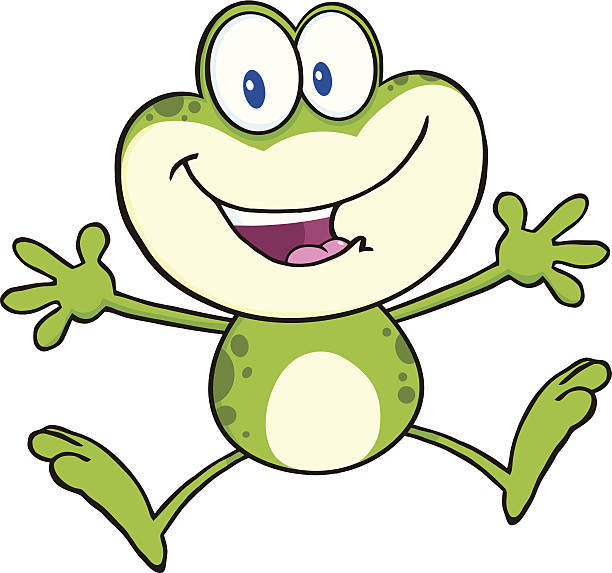 jumping frog clipart - photo #11
