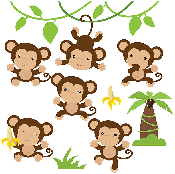 monkey clipart vector - photo #24