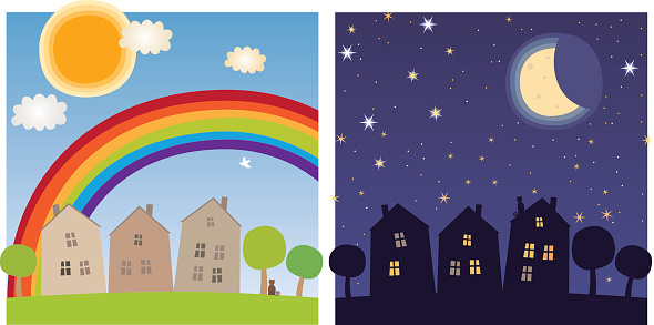 clipart night and day - photo #16