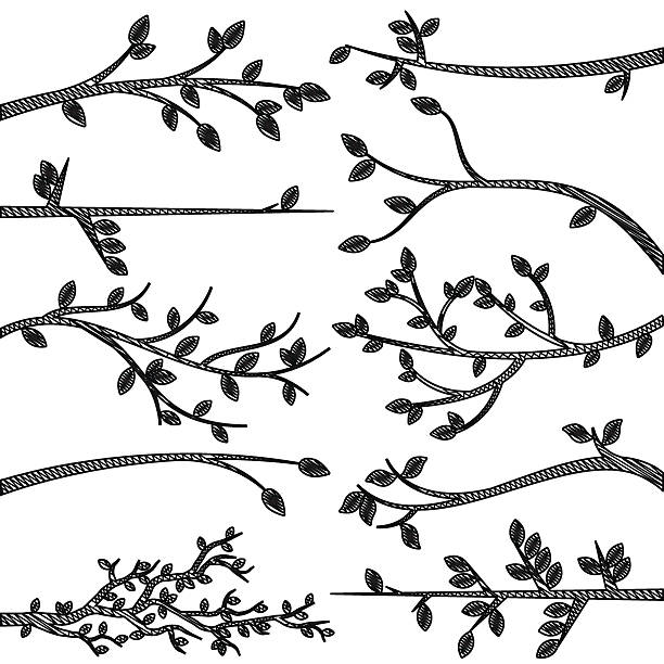 clipart tree branch silhouette - photo #16