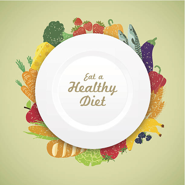 Healthy Eating Clip Art, Vector Images & Illustrations ...