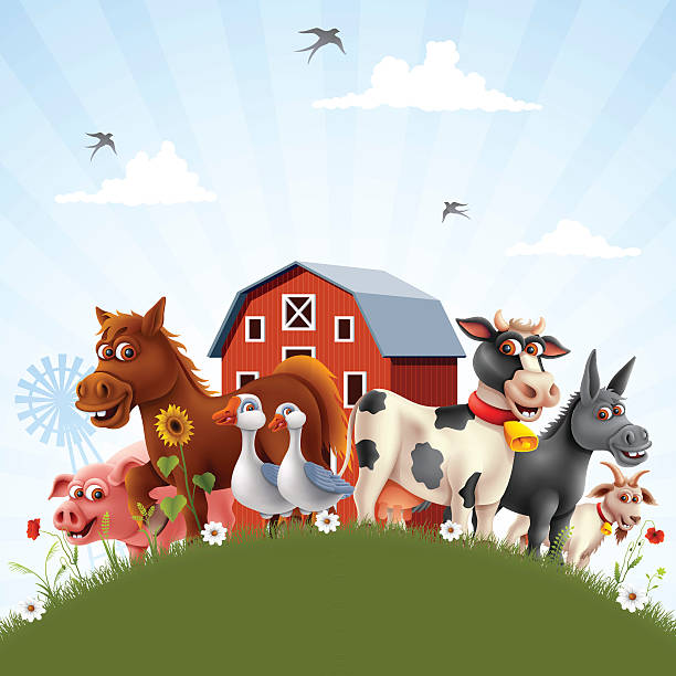 Farmhouse Clip Art, Vector Images & Illustrations iStock