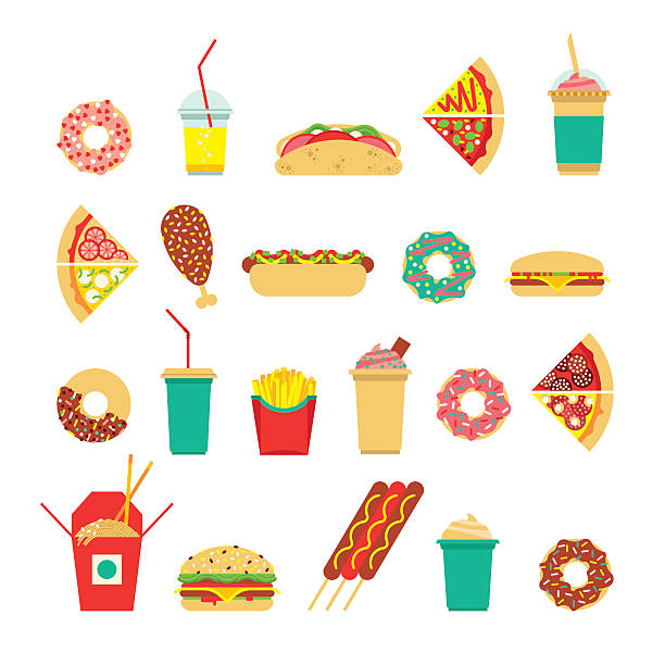 Fast Food Restaurant Clip Art, Vector Images ...