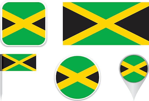 clipart jamaican flag - photo #33