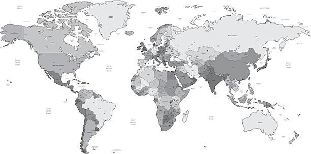 clipart asia map - photo #33