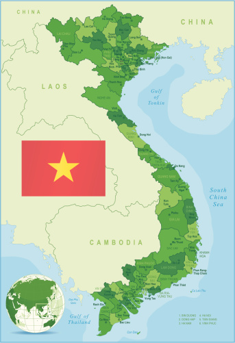 clipart map of vietnam - photo #10