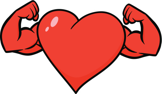 free strong heart clipart - photo #1