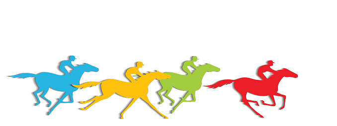 clipart horse racing free - photo #34