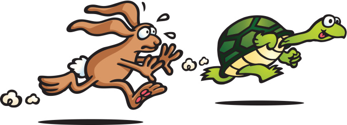 clipart tortoise and the hare - photo #10