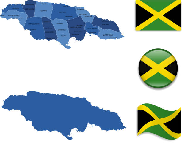 clipart map of jamaica - photo #23