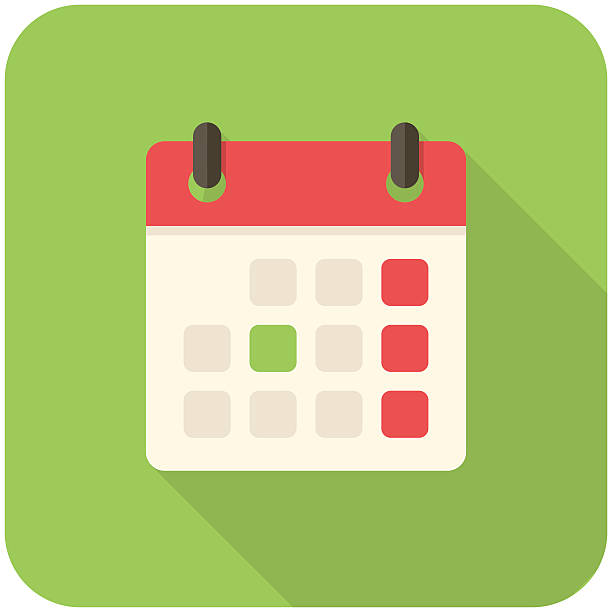Blank Calendar Icon Green : Calendar clip art vector images illustrations istock Blank Calendar Icon Green : Calendar clip art vector images illustrations istock