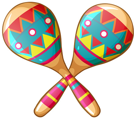 Clip Art Maracas Clipart maracas clip art vector images illustrations istock illustration