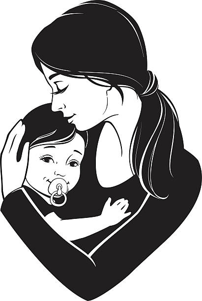 Mom Comforting Kid Clip Art Vector Images Illustrations Istock