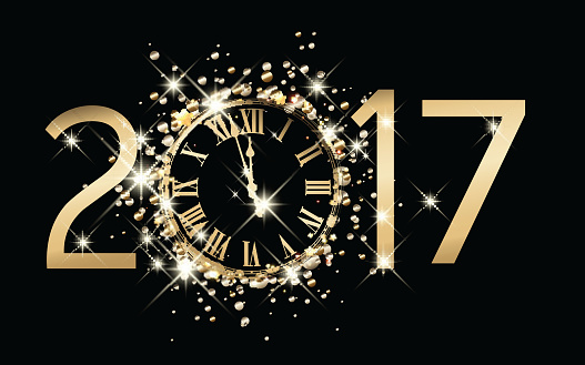 new year clock clip art - photo #27