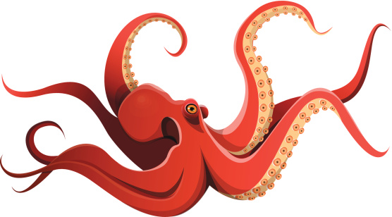 octopus clipart vector pack - photo #46
