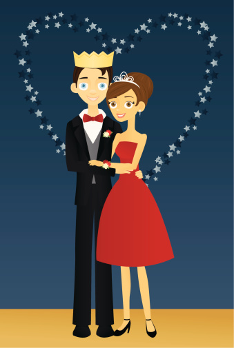 prom king and queen clipart - photo #8