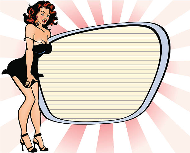 vintage pin up clipart - photo #11