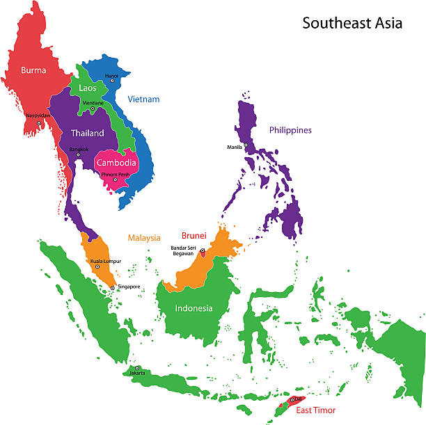 asia map clipart - photo #28