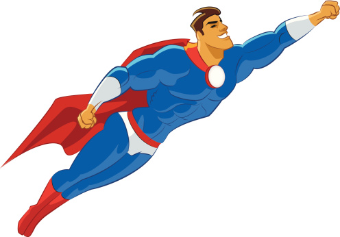 superman superhero vector flying cartoon clip clipart illustrations similar getdrawings vectors istockphoto