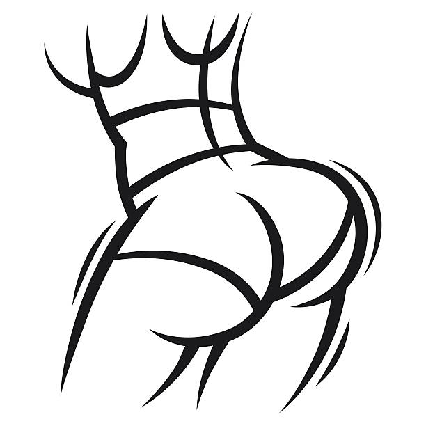 Big Butt Clip Art 108