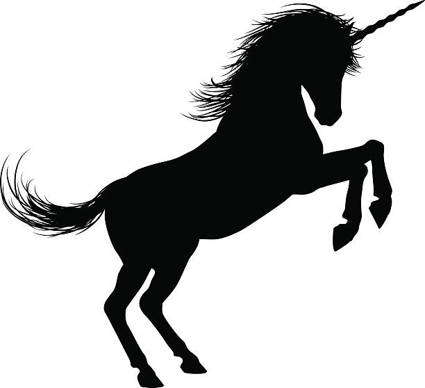 unicorn silhouette clip art - photo #18