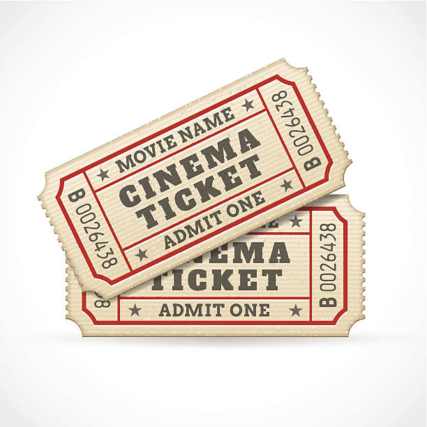 Movie Ticket Clip Art, Vector Images & Illustrations iStock