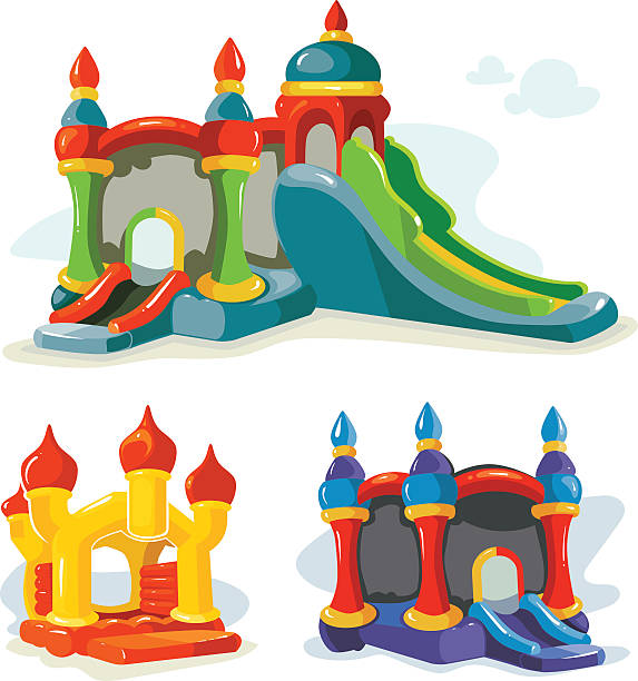 jumping castle clipart - photo #29