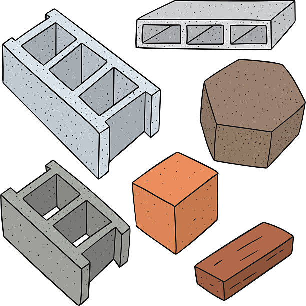 Cement Block Clip Art, Vector Images & Illustrations - iStock