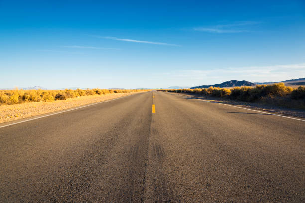 istock Desert road in Death Valley National Park 1000003352
