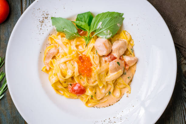 istock tagliatelli pasta with salmon 1000044538