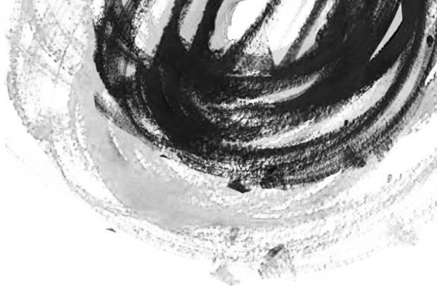 istock Grunge Black And White Texture for Create Abstract Scratched, Vintage Effect With Noise And Grain. Handmade Texture background. 1000064964