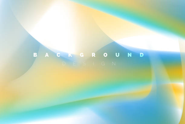 istock Holographic paint explosion design, fluid colors flow, colorful storm. Liquid mixing colours motion concept, trendy abstract background layout template for business presentation, app wallpaper banner, poster or wallpaper 1000068338