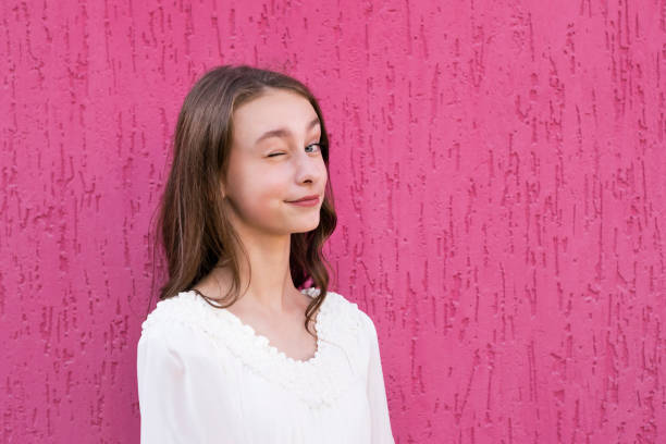 istock Joyful teenager posing outside 1000072658